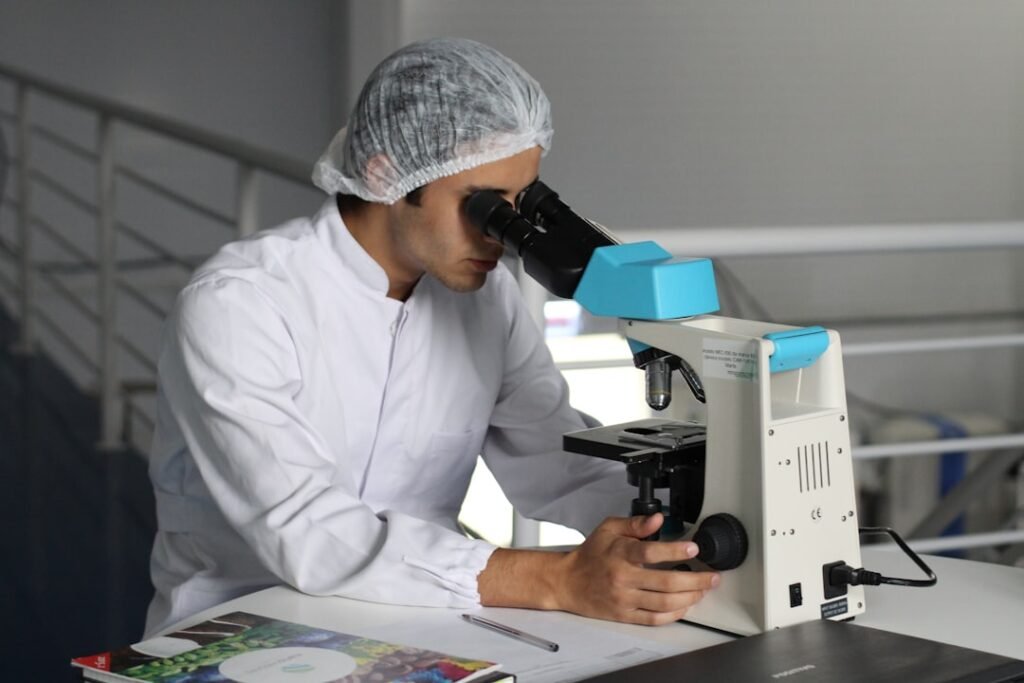 Research laboratory workspace